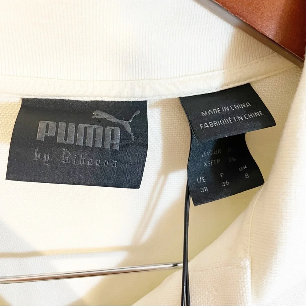 fenty x puma NWT rihanna polo swing polo mini dress tennis vanilla ice XS - Picture 5 of 6